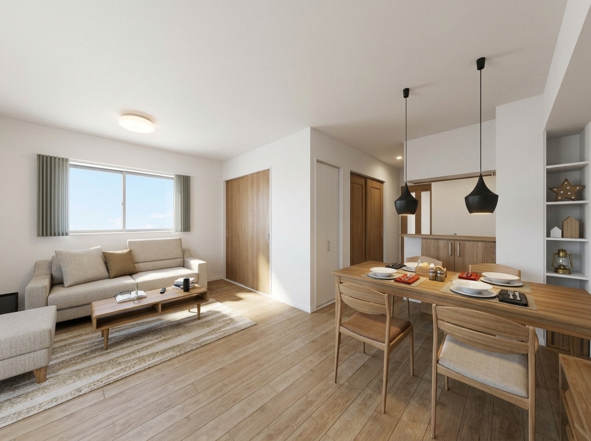 三方角に住まう贅