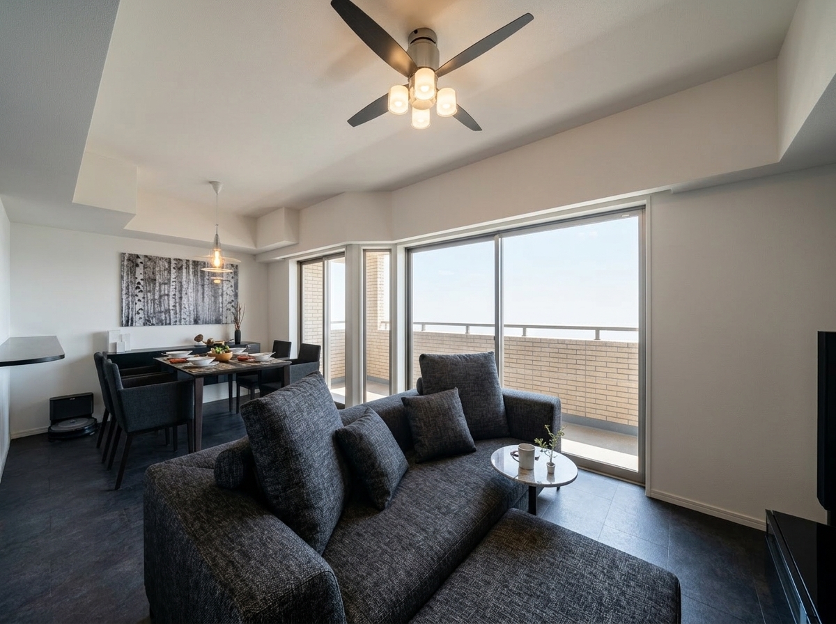 宵に溶ける、モノトーン